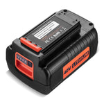 LONGFIT Tool Battery Compatitable with Black& Decker 40V
