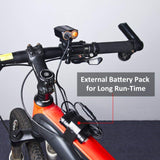 Victagen Bike Light, 2400 Lumens Super Bright Bike Lights Front and Back