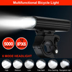 Victagen Bike Lights: 2022 Newest 5000 Lumens 3 LED Bike Lights for Night Riding