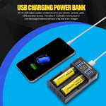 Victagen Universal Smart Charger,Speedy 18650 Battery Charger for 3.7V Batteries